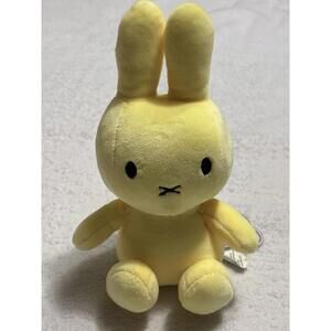 Miffy the Rabbit Yellow Plush 8” || pre-owned